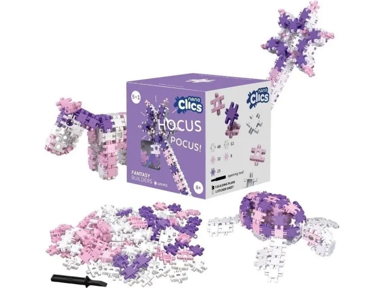 Clics - Nano - Fantasy Builders 125 pcs.