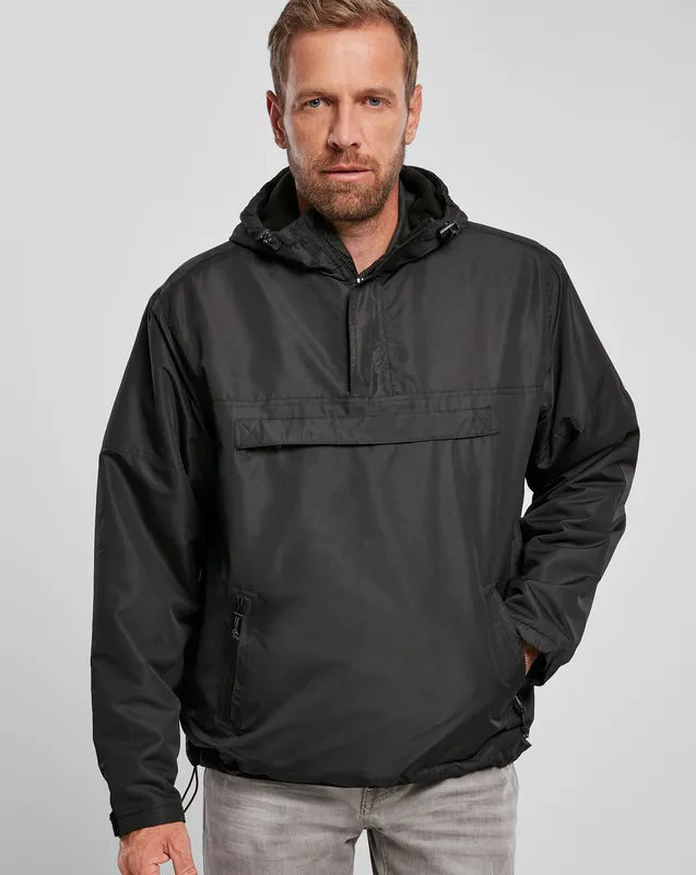 Brandit Vindjacka Anorak Svart (#2414)
