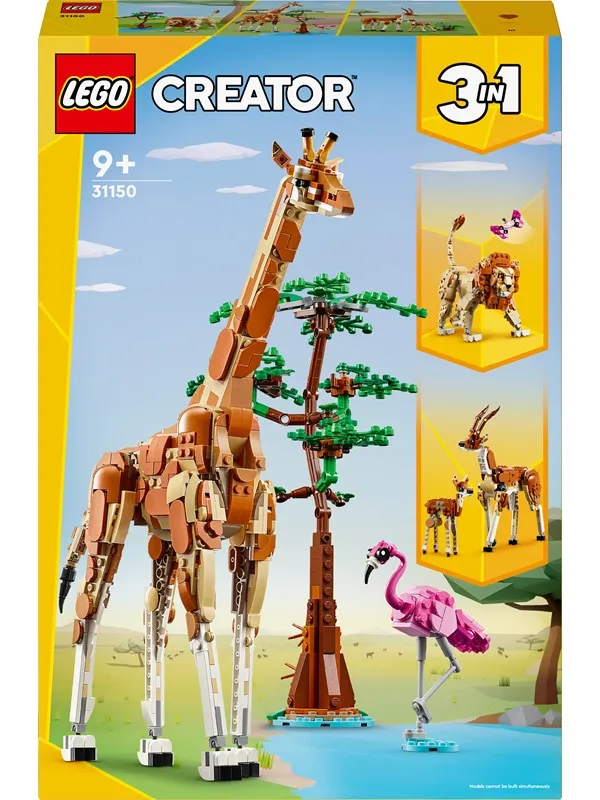 Vilda safaridjur LEGO® Creator (31150)