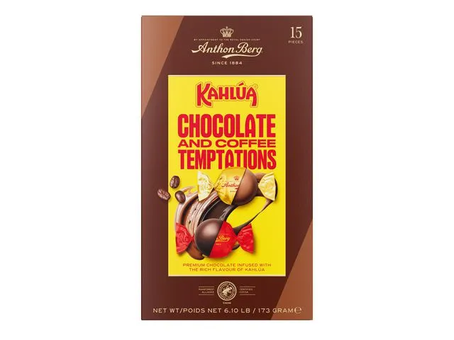Choklad ANTHON BERG Kahlua Temp 173g