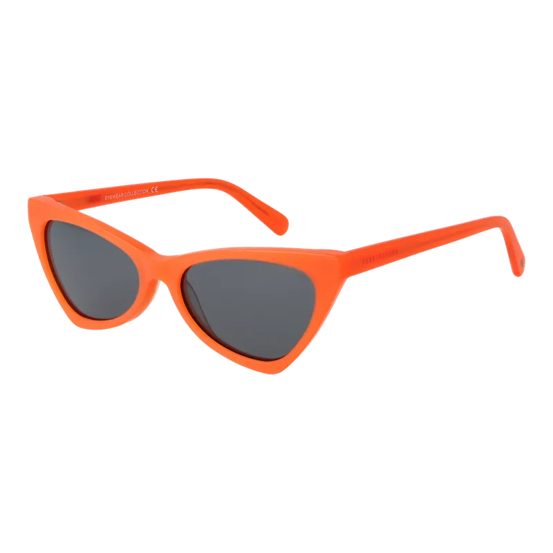 Funky Buddha Kattöga Solglasögon i Orange (#1351)