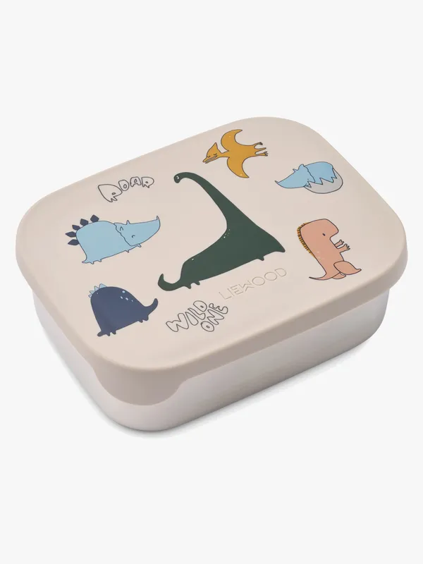 Liewood Matlåda - Silikon/Stål - Arthur - 900 ml - Dino Roar/S