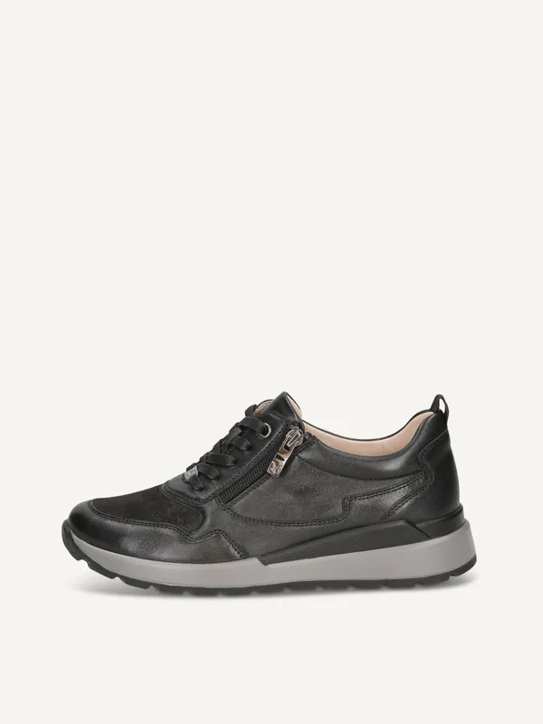 CAPRICE Sneaker, beige, made of Leather and synthetic, Size 42