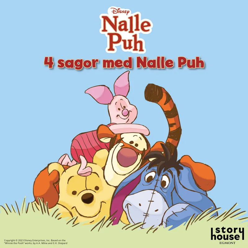 Fyra sagor med Nalle Puh, Ljudbok