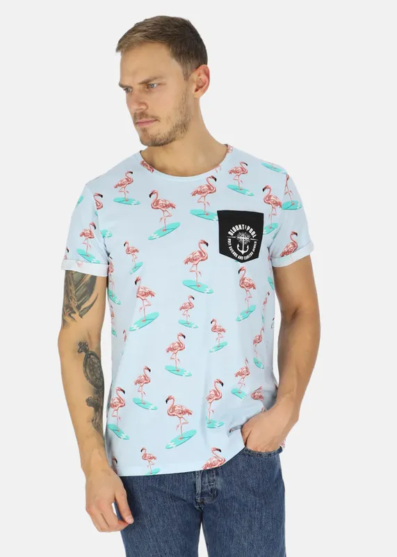 Tropical Pocket Tee (#3335)