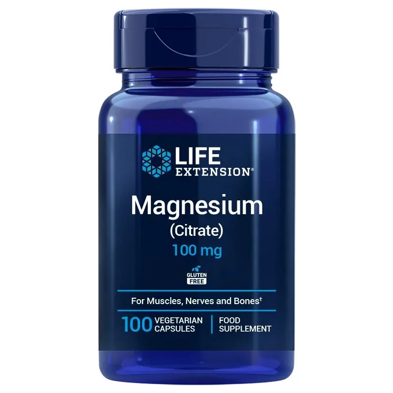Life Extension – Magnesiumcitrat, 160 mg EU-version (100 kapslar)