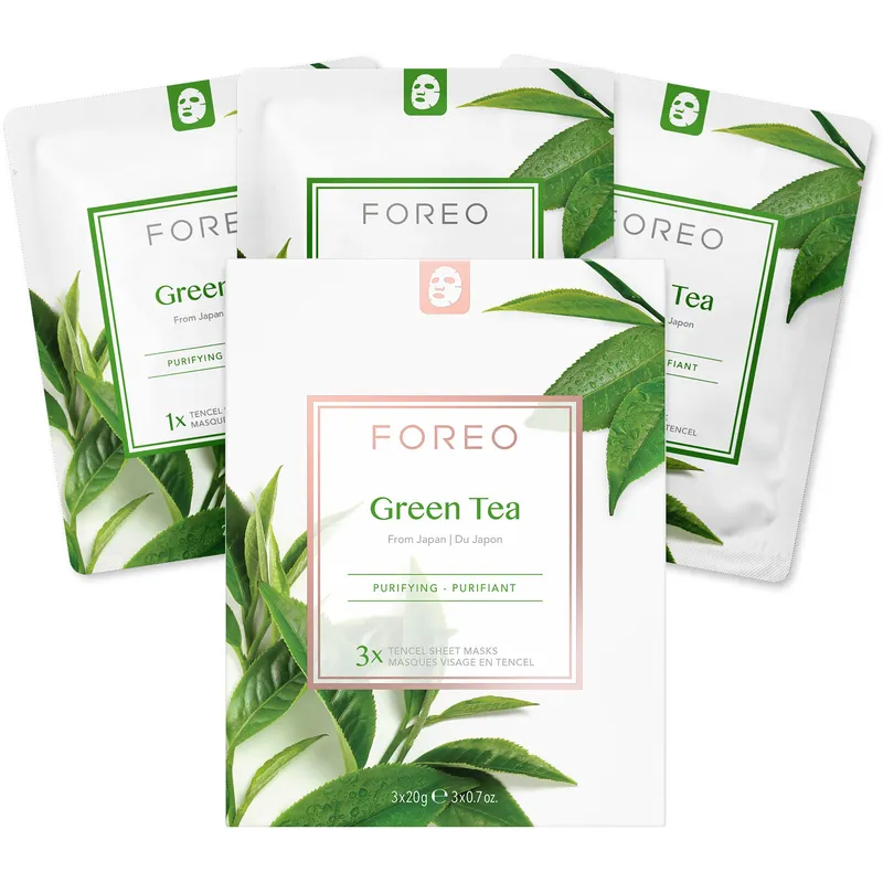 FOREO Farm To Face Green Tea Sheet Mask