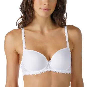 Mey BH Amorous Half Cup Spacer Bra Vit polyamid E 85 Dam