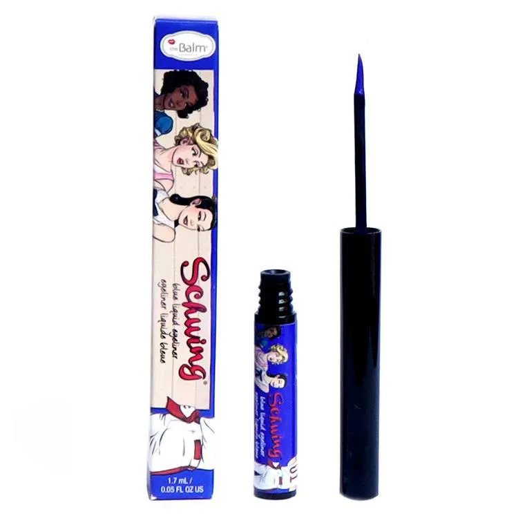 The Balm Schwing Blue Lid-Quid Eyeliner 1 ml