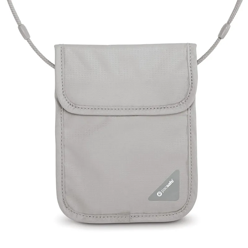 Pacsafe Coversafe X75 Neck Pouch Grey Resepung/Magväska