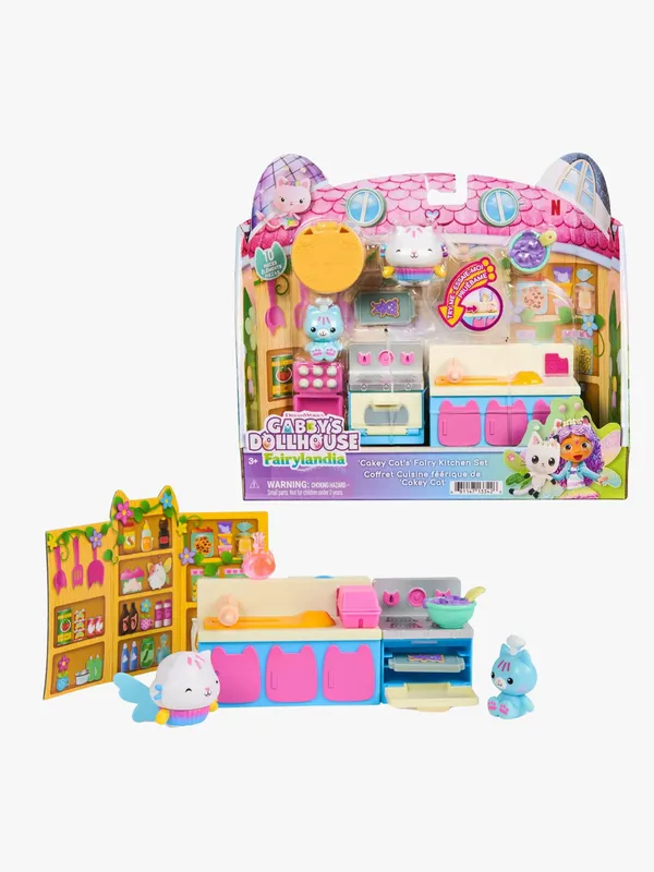 Cakey Cat Fairy Kitchen Lekset Gabby’s Dollhouse