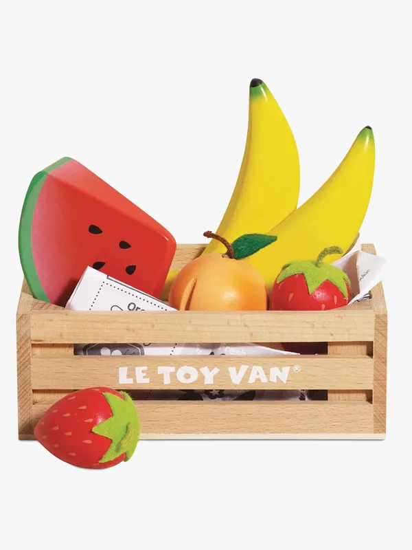 Honeybee Market Frukter Leksaksmat Le Toy Van