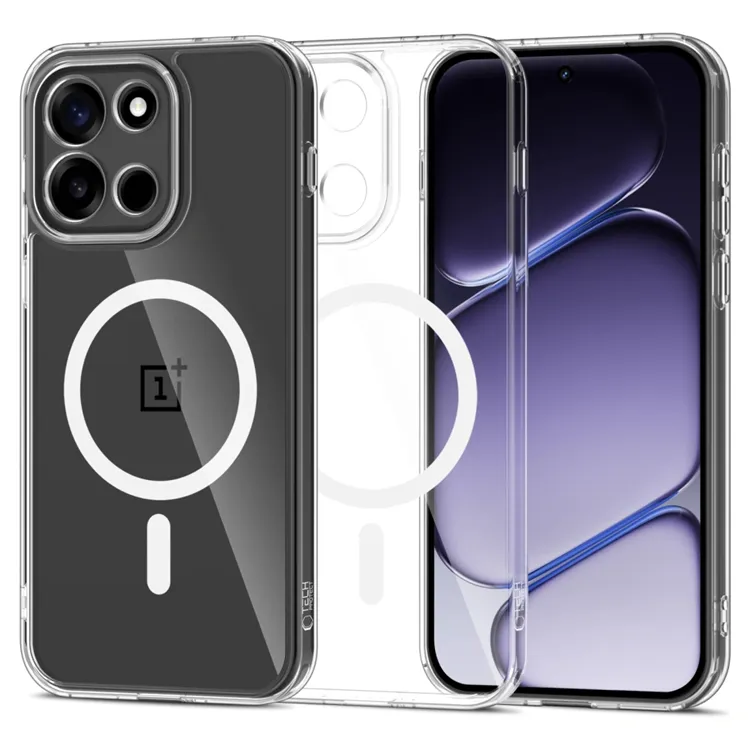 Tech-Protect FlexAir Hybrid MagSafe Case for OnePlus Nord 6 - Transparent