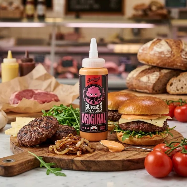 Johnny’s Buddies Burger dressing Original 255ml