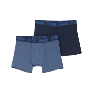 Puma Kalsonger 2P Men Everyday Basic Boxer Denimblå bomull Medium Herr