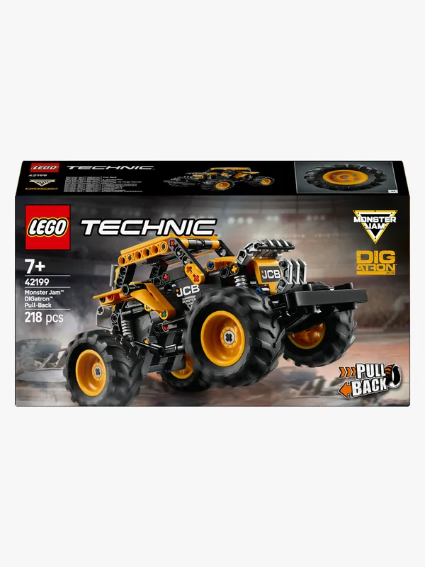 Monster Jam™ DIGatron™ med pull-back LEGO® Technic (42199)