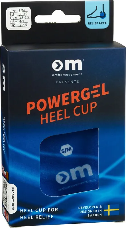 Ortho Movement Powergel Heel Cup Blue (#2085)