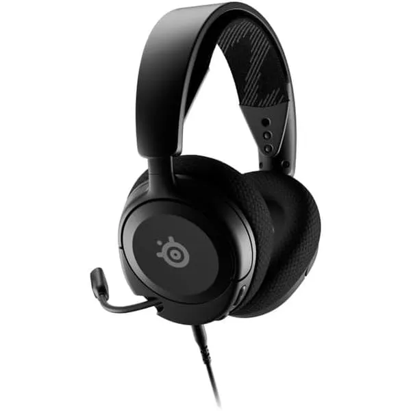 SteelSeries Arctis Nova 1 Gaming Headset - Lätt, 360° ljud, PC / PS5 / Xbox / Switch