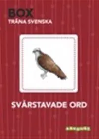 Box – Svårstavade ord
