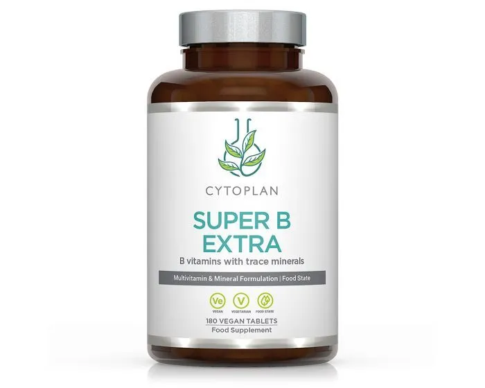Cytoplan – Super B Extra, 180 veganska tabletter