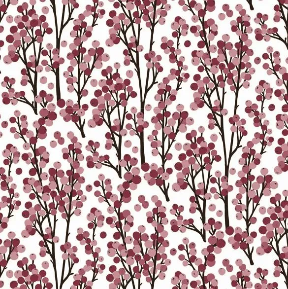 Servetter 3-lags 33x33cm 20-pack Winterberry
