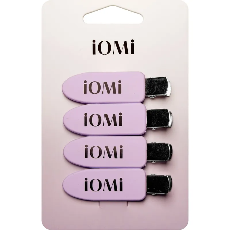 IOMI Styling Clips Purple – 4 pcs