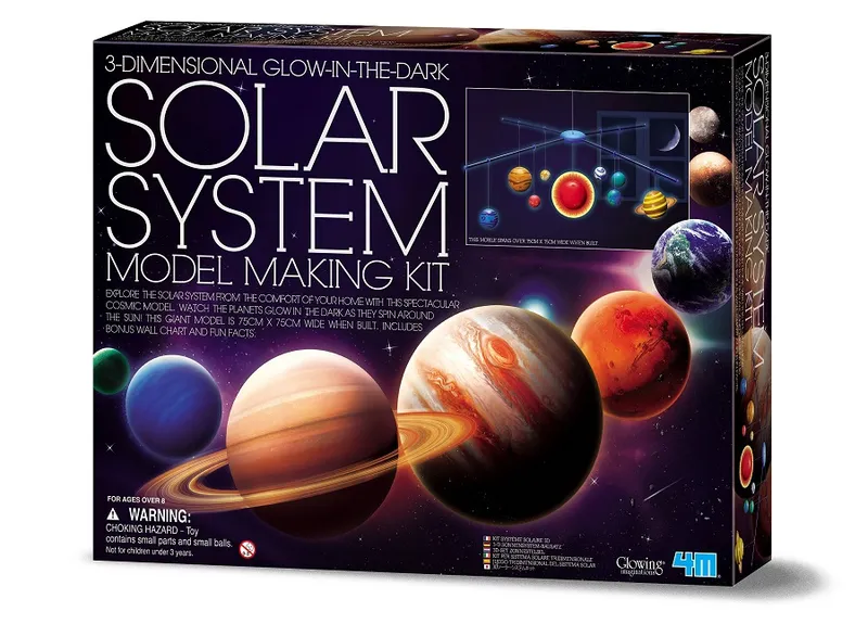 4M 3D Solar System Model Making Kit