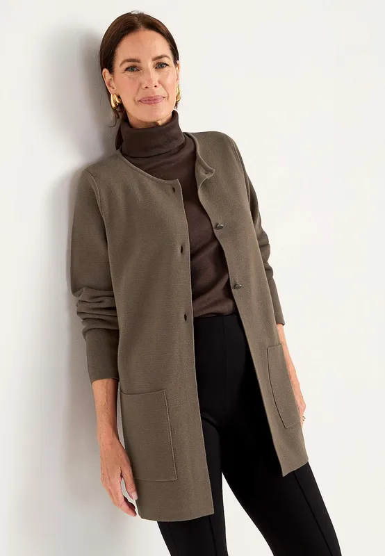 Cardigan i bomull (#2435)