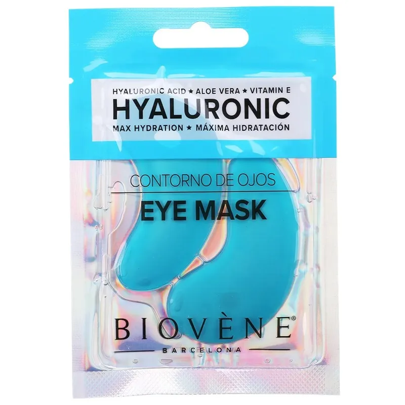 Biovène HYALURONIC ACID Max-Hydration Eye Pad Mask with Aloe Vera and Vitamin E 8 g