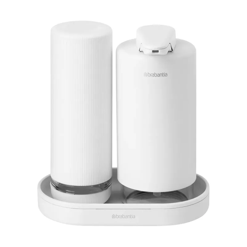Brabantia SinkStyle tvålpump/diskmedelsdispenser set Mineral Fresh White