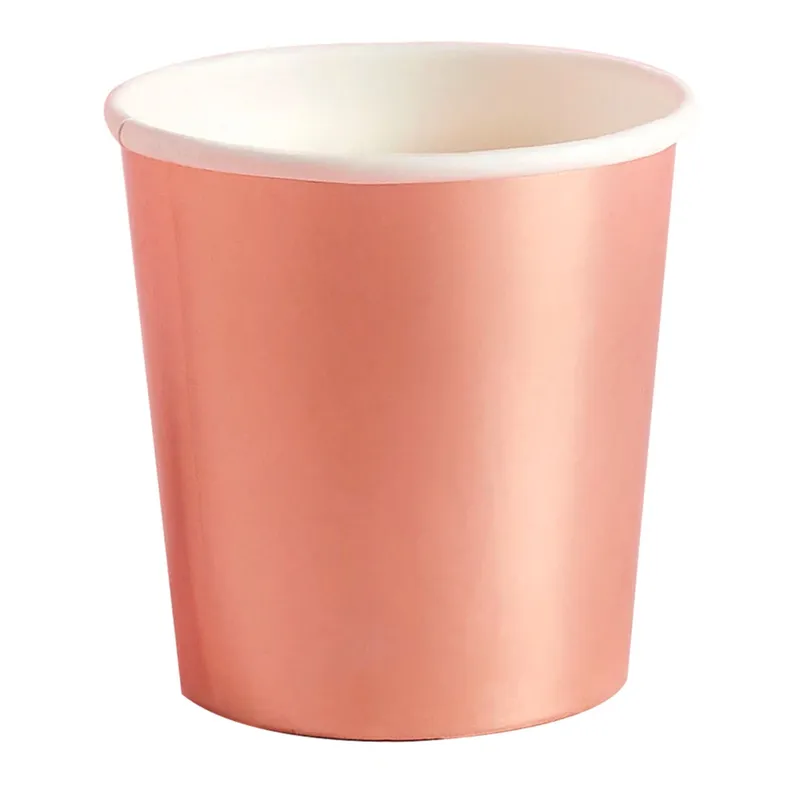 Shotglas i Papp Roséguld – 10-pack