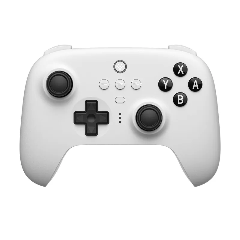 8BitDo Ultimate Bluetooth Controller med Laddningsdocka – Vit – Wireless – Nintendo Switch