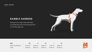 Non-stop Dogwear Ramble Harness Orange