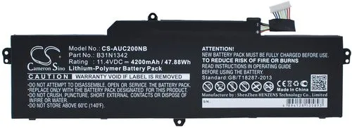 Batteri till Asus C200MA-DS01 mfl