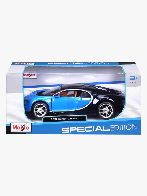 Bugatti Chiron - Blå - Maisto - 1:24