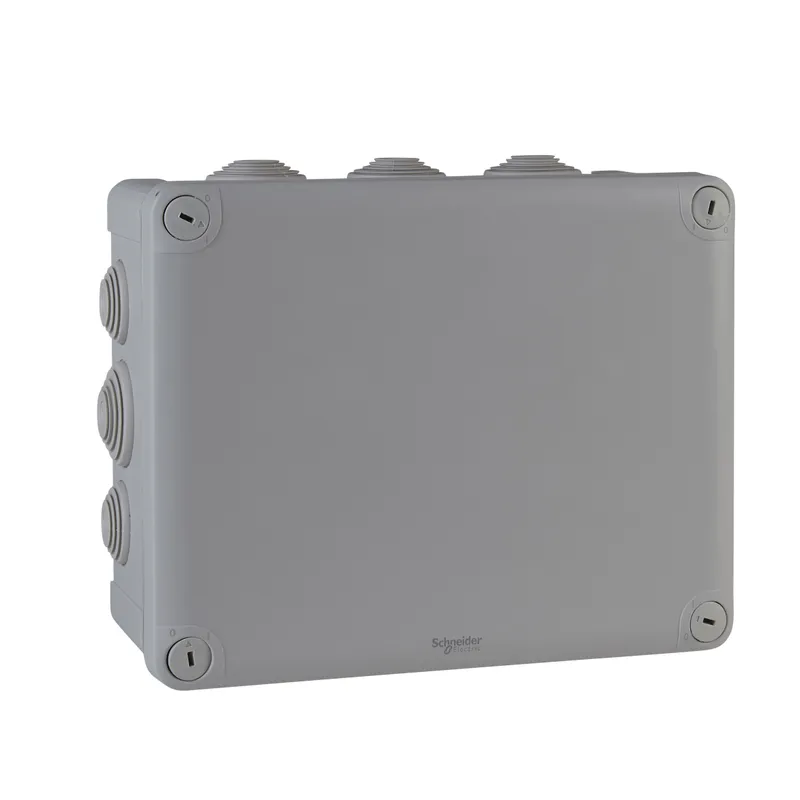 Schneider Electric ENN05013 Kopplingsdosa grå, skruvlock 225x175x100 mm