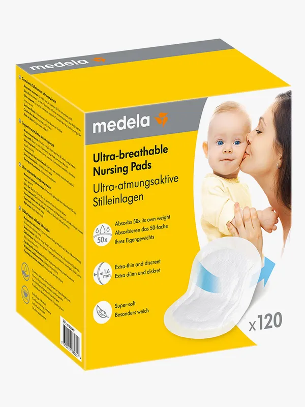 Medela Amningsinlägg – 120 st. – Ultra andningsbar