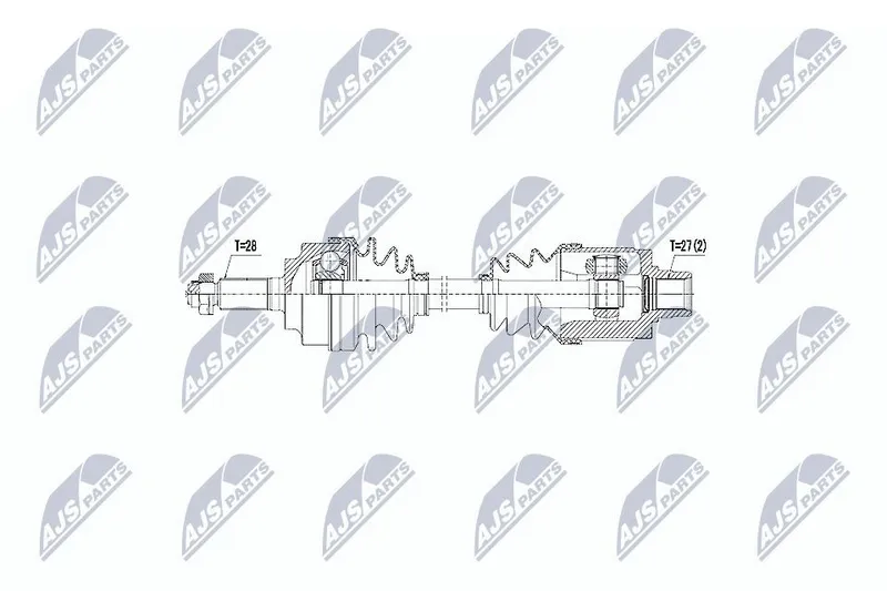 Drivaxel NTY NPW-HD-032