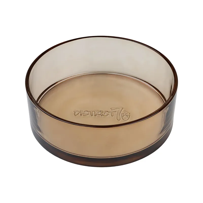 District 70 Hundskål Glas Beige (#8088)