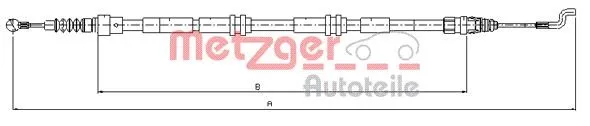 Handbromsvajer METZGER 10.7394