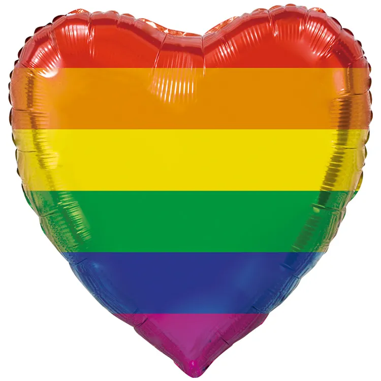 Folieballong Pride Hjärta XL