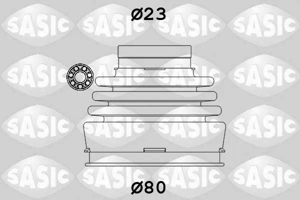 Bälgsats, drivaxel SASIC 9004630