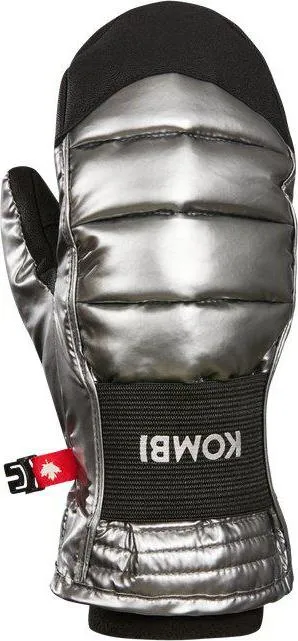 Kombi Kids’ WATERGUARD® Hoft Mittens Silver Shadow (#7366)
