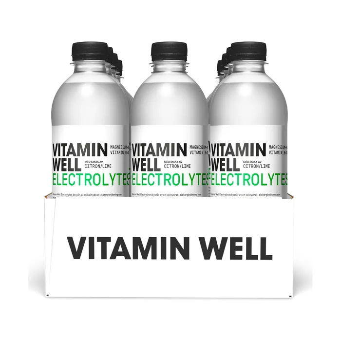 Vitamin Well Electrolytes Citron/Lime 12x500ml
