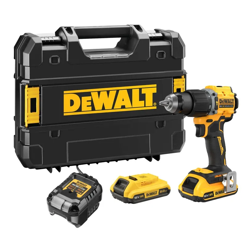 Dewalt DCD799D2T-QW Slagborrmaskin med batteri och laddare