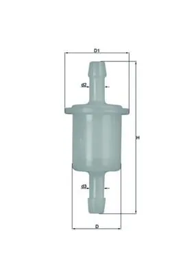 Bränslefilter MAHLE KL 26 OF
