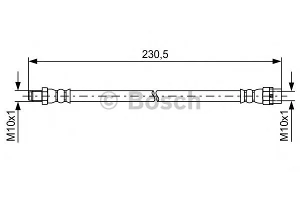 Bromsslang BOSCH 1 987 481 599