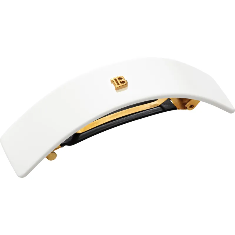 Balmain Barrette pour Cheveux White