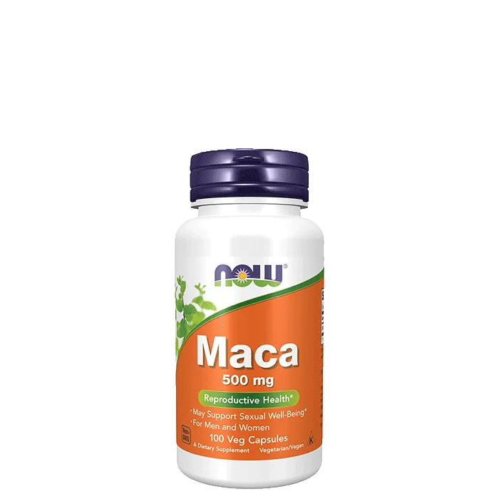 MACA 500 mg 100 vegkapslar NOW
