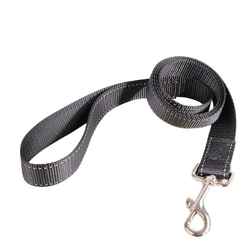 Hundkoppel, 125 cm - Svart